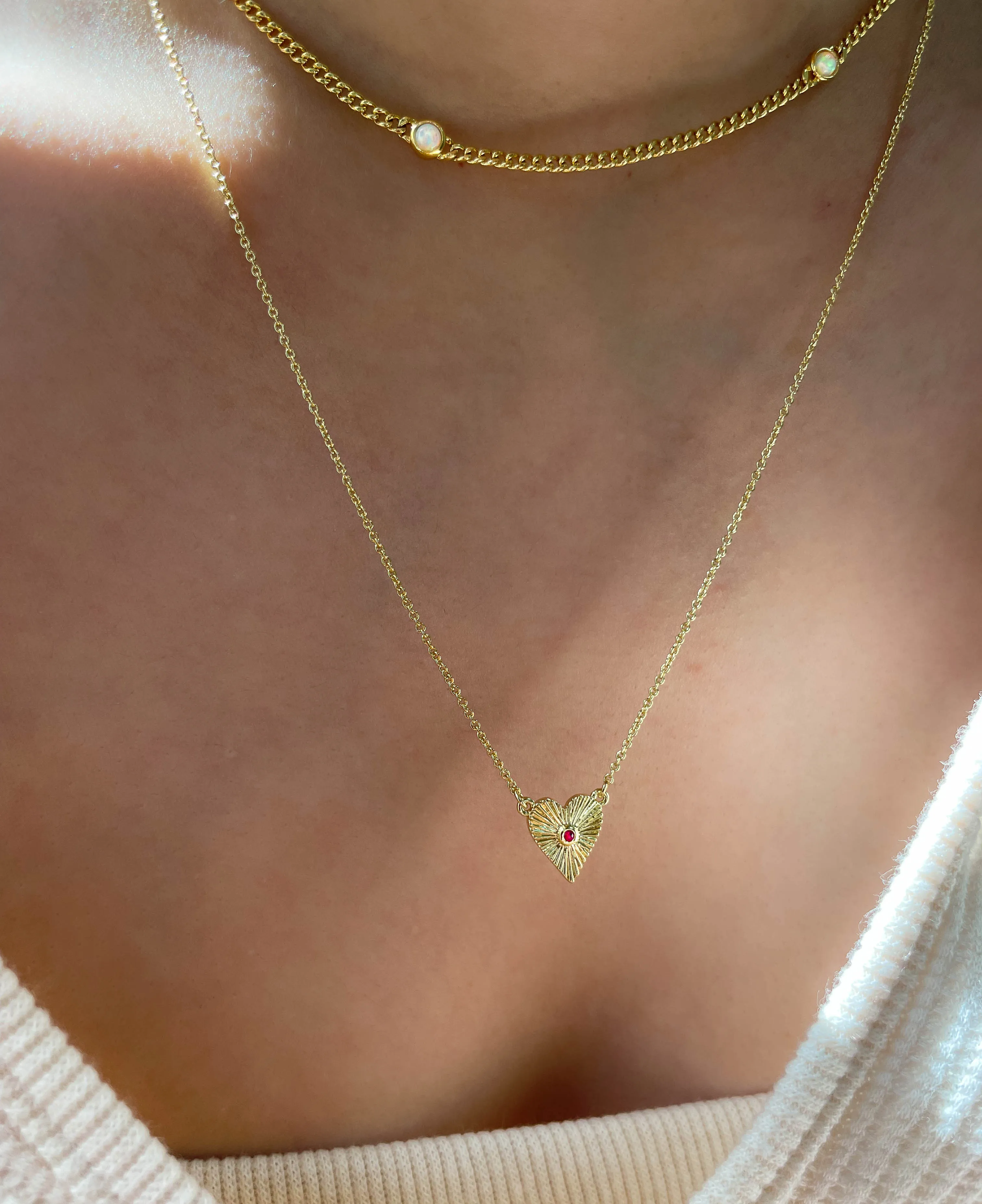 Angelica Heart Necklace