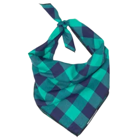 Bandana | Buffalo Check Navy & Green