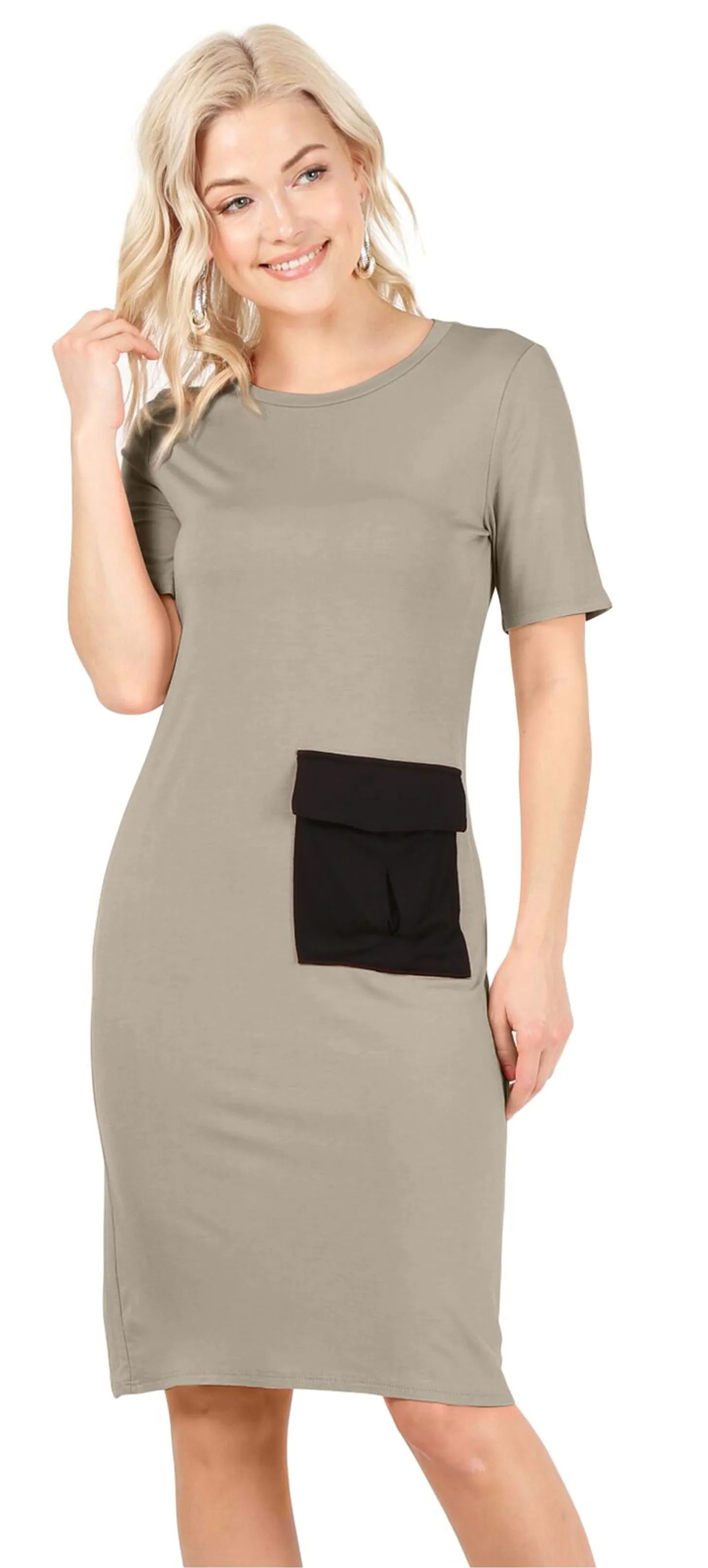 Be Bold Contrast Dress