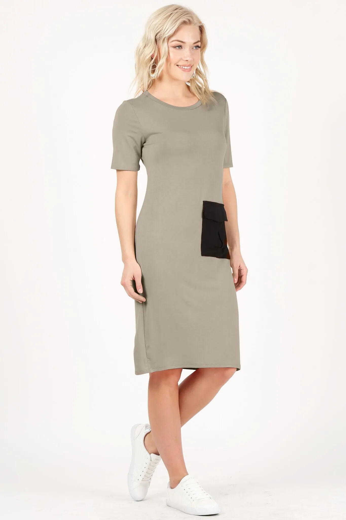 Be Bold Contrast Dress