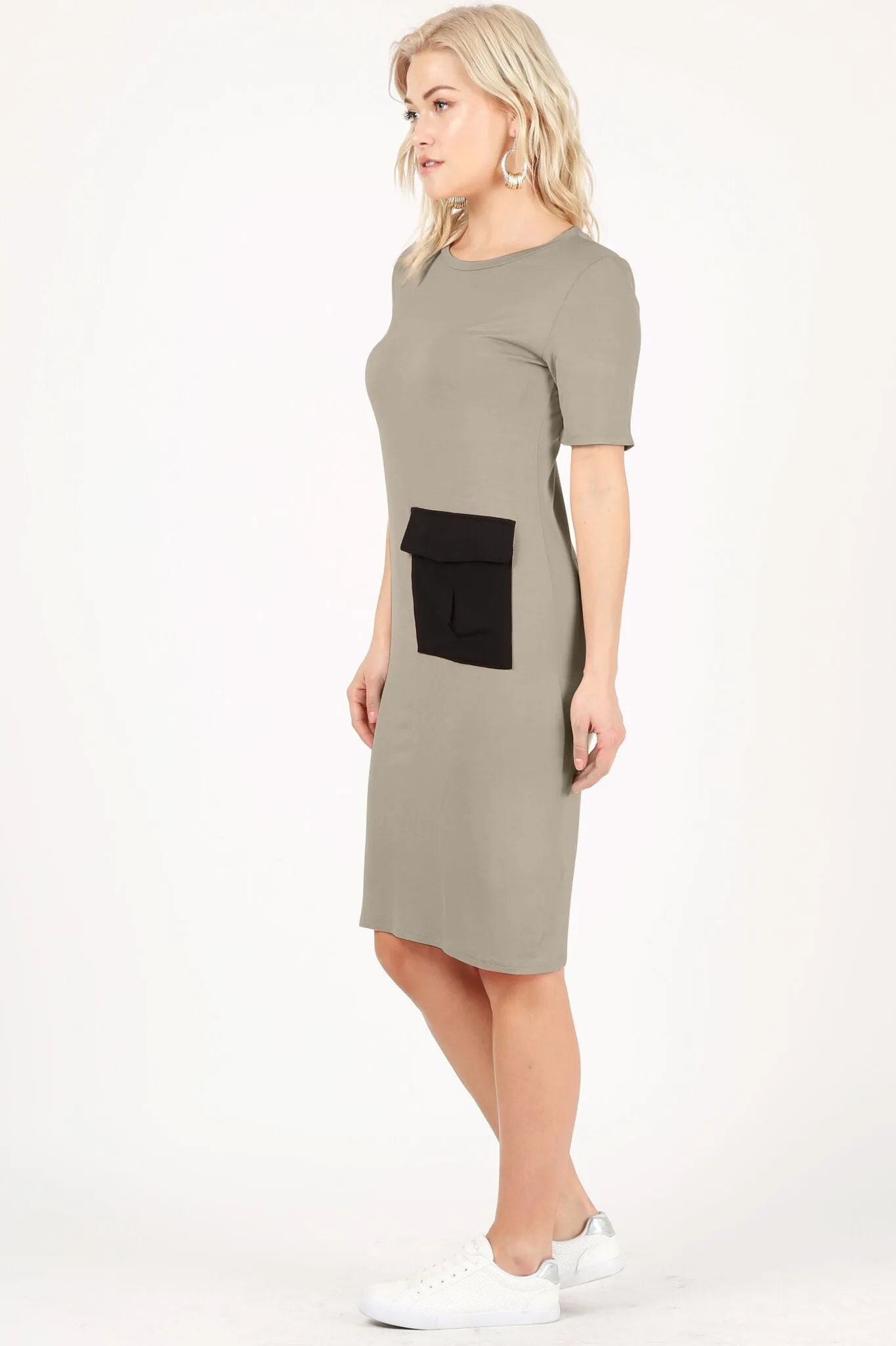 Be Bold Contrast Dress
