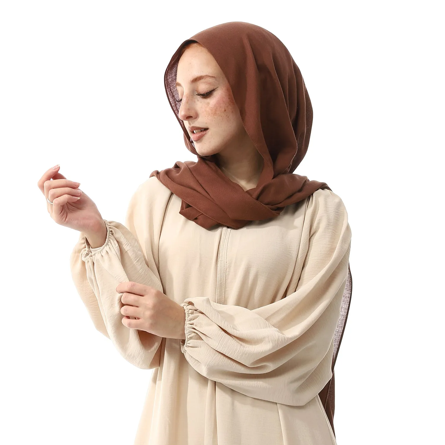 Beige Long Dress