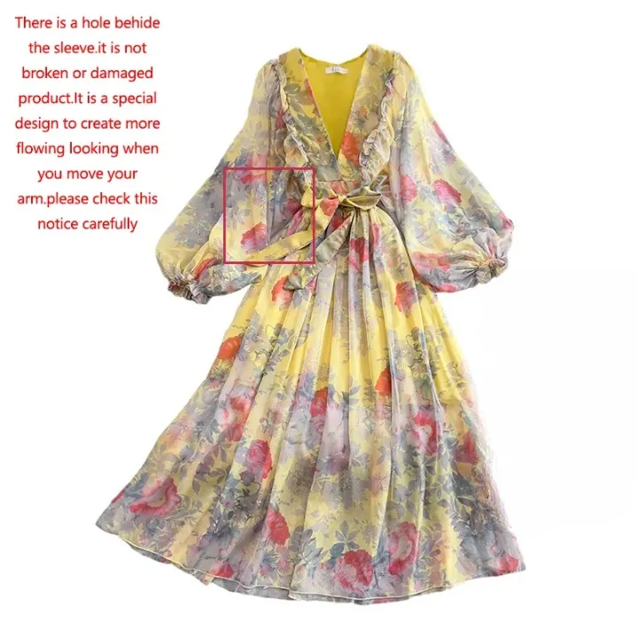 Boho Chic Chiffon Maxi Dress