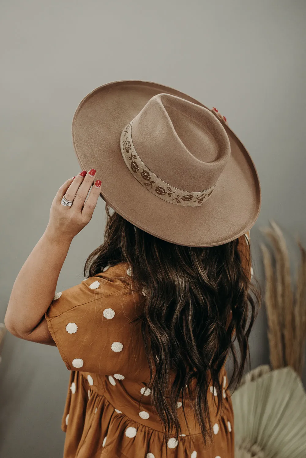Elouise Panama Hat, Pecan