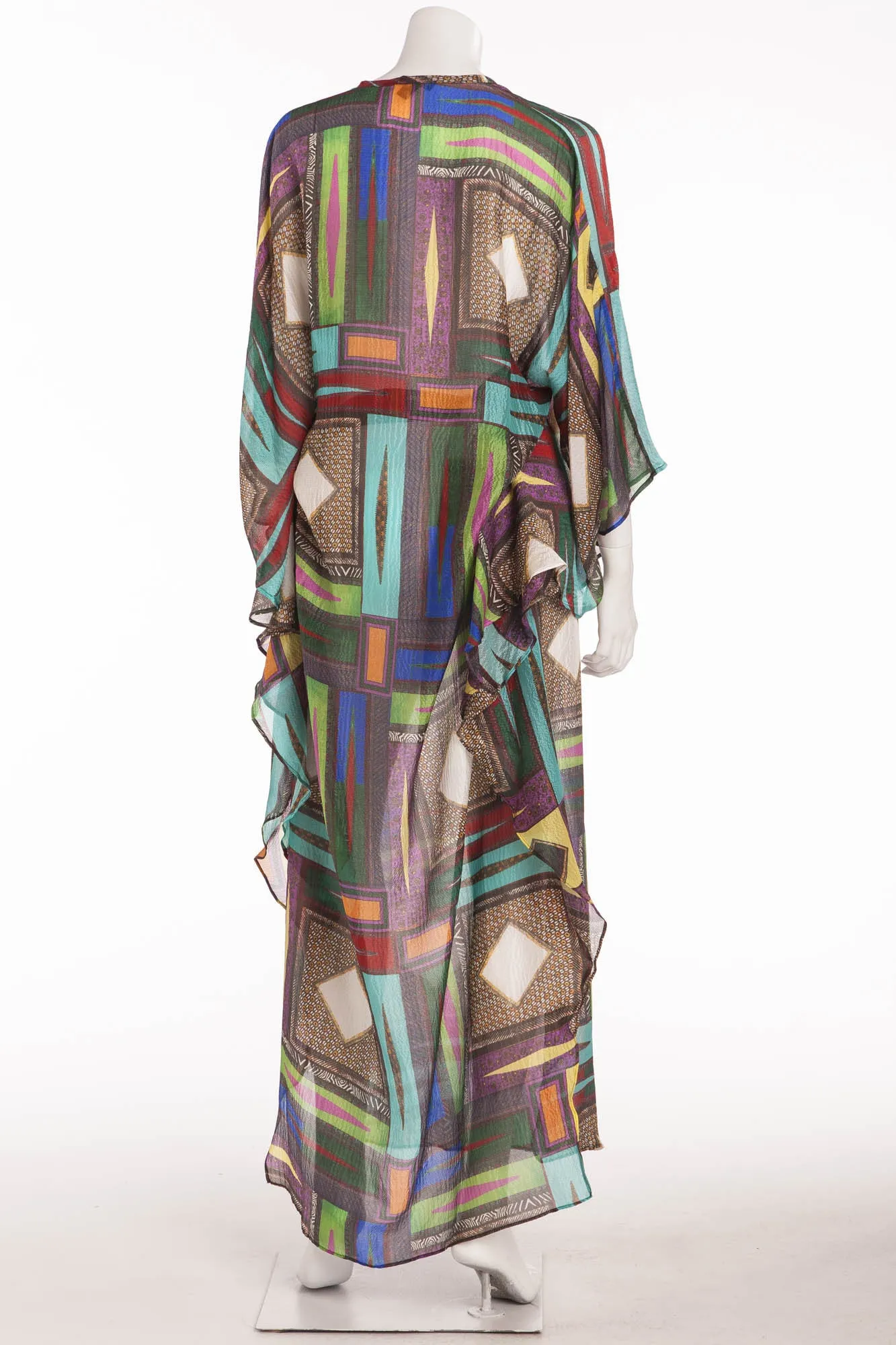Etro - Multicolor Caftan Dress -