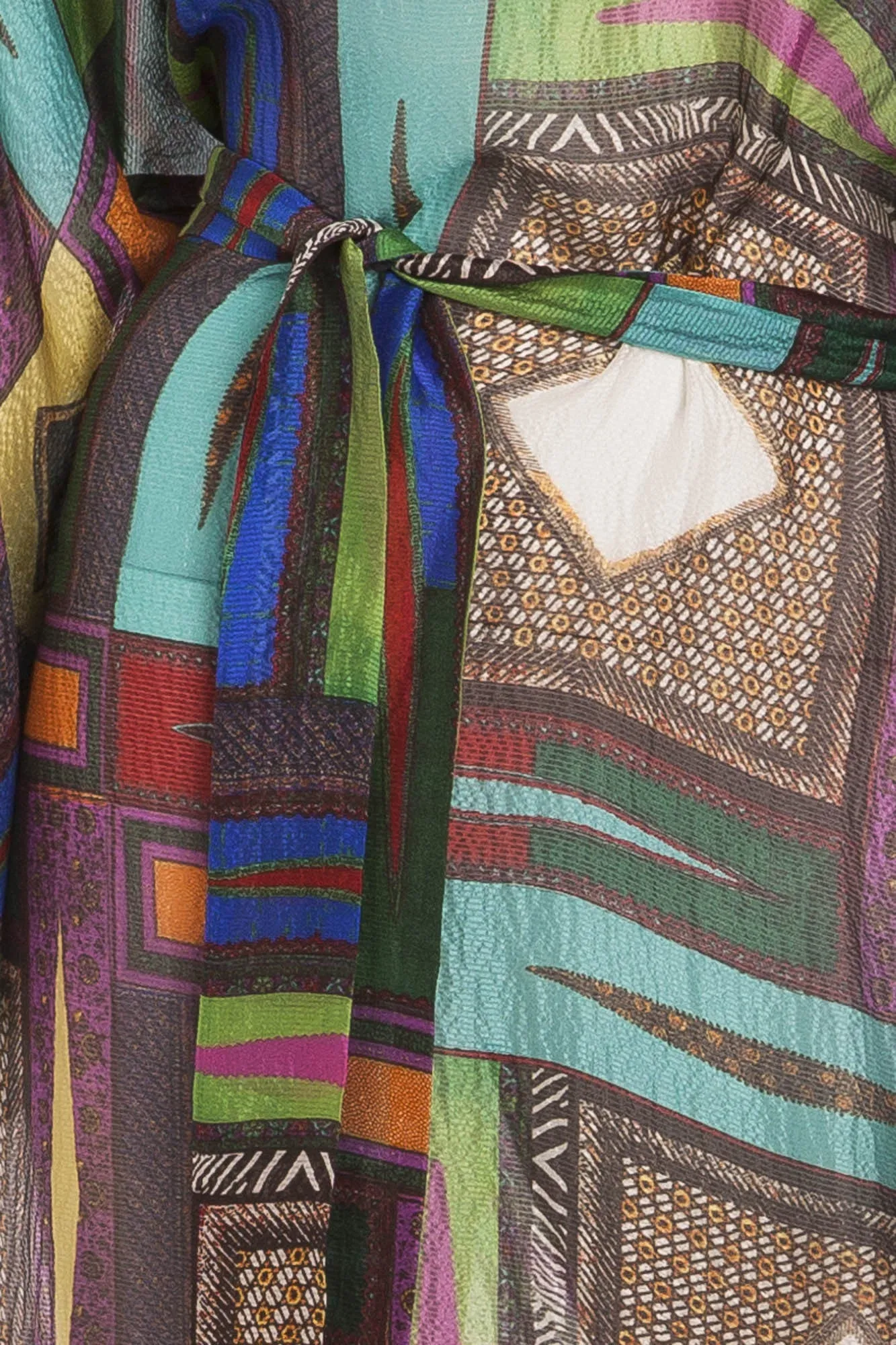 Etro - Multicolor Caftan Dress -