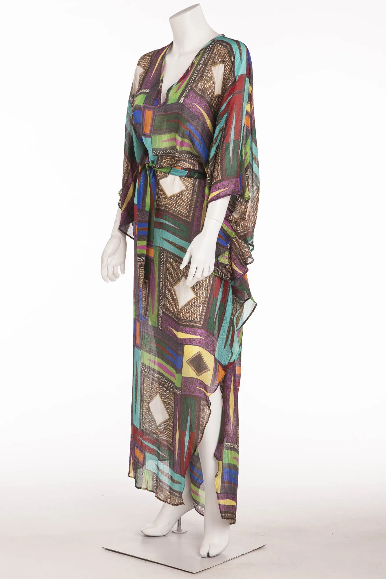 Etro - Multicolor Caftan Dress -