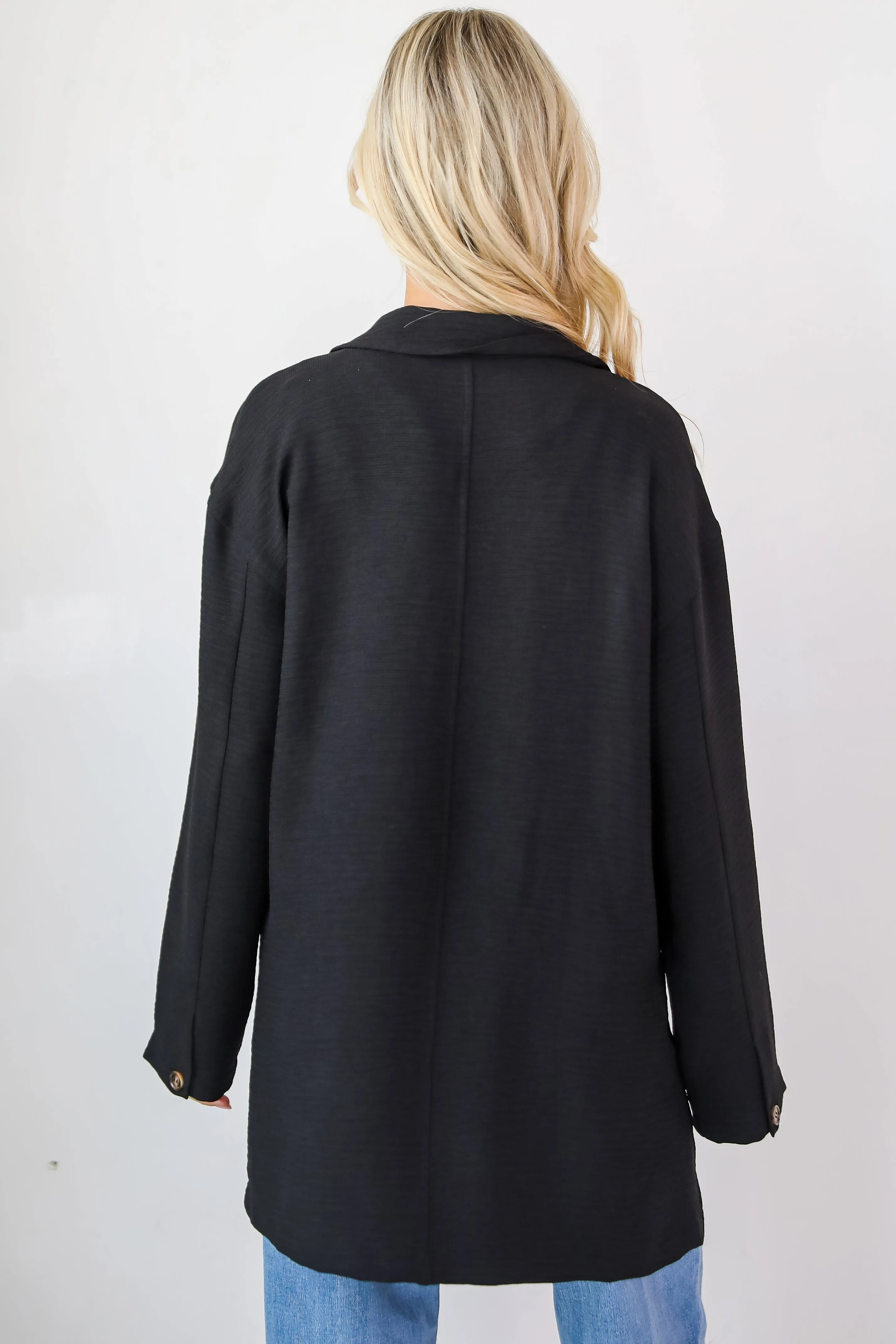 FINAL SALE - Trending Intention Oversized Blazer