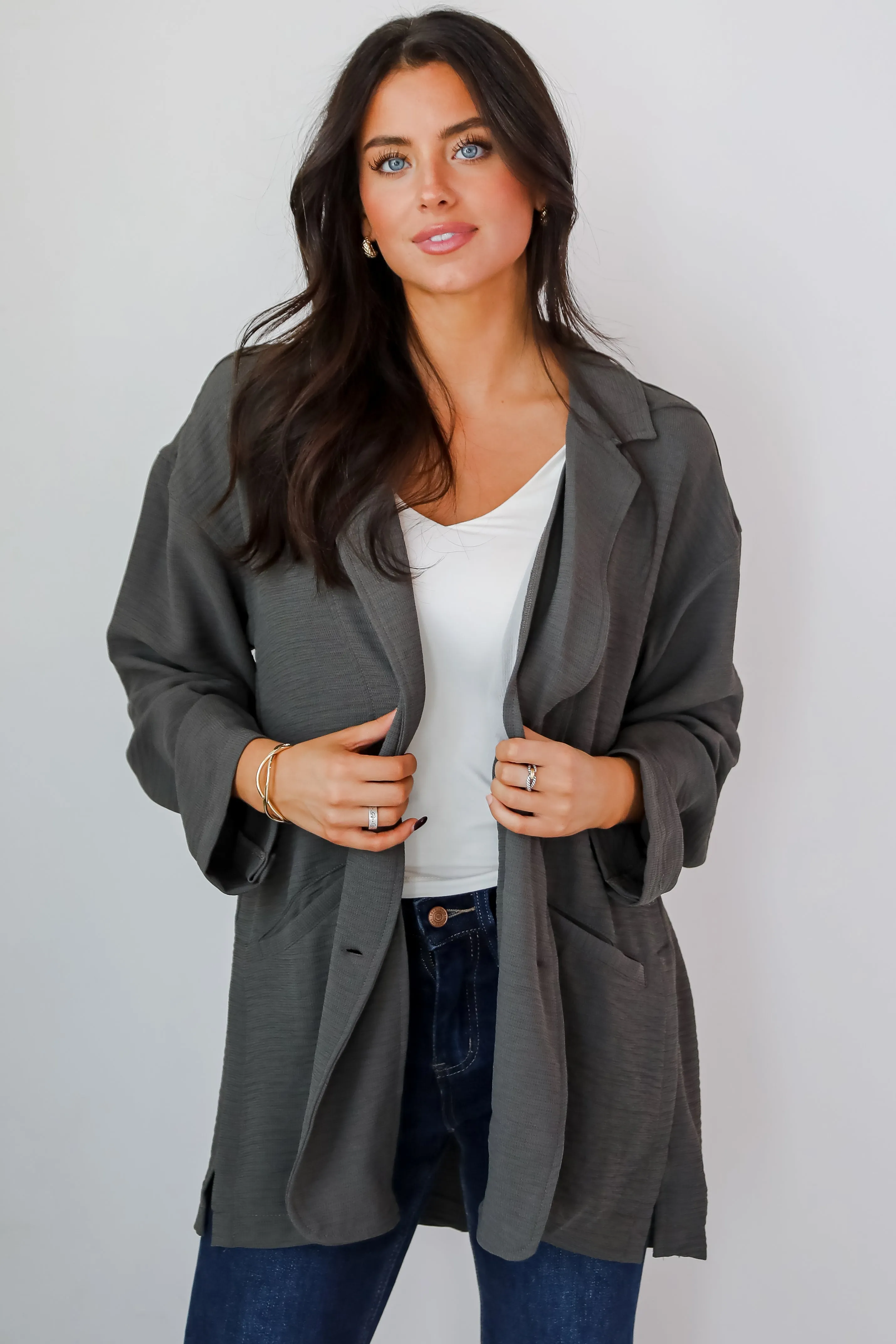 FINAL SALE - Trending Intention Oversized Blazer