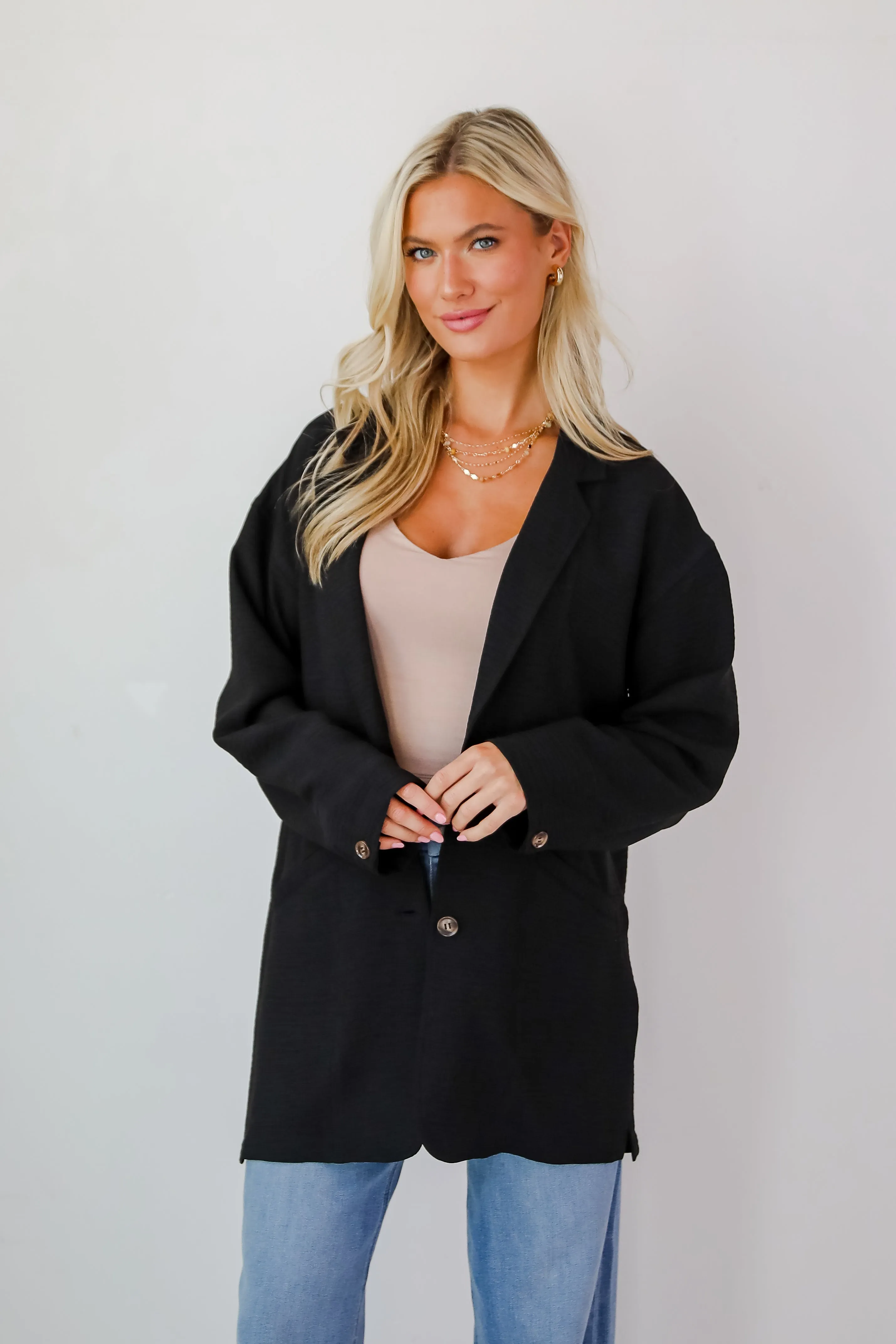 FINAL SALE - Trending Intention Oversized Blazer