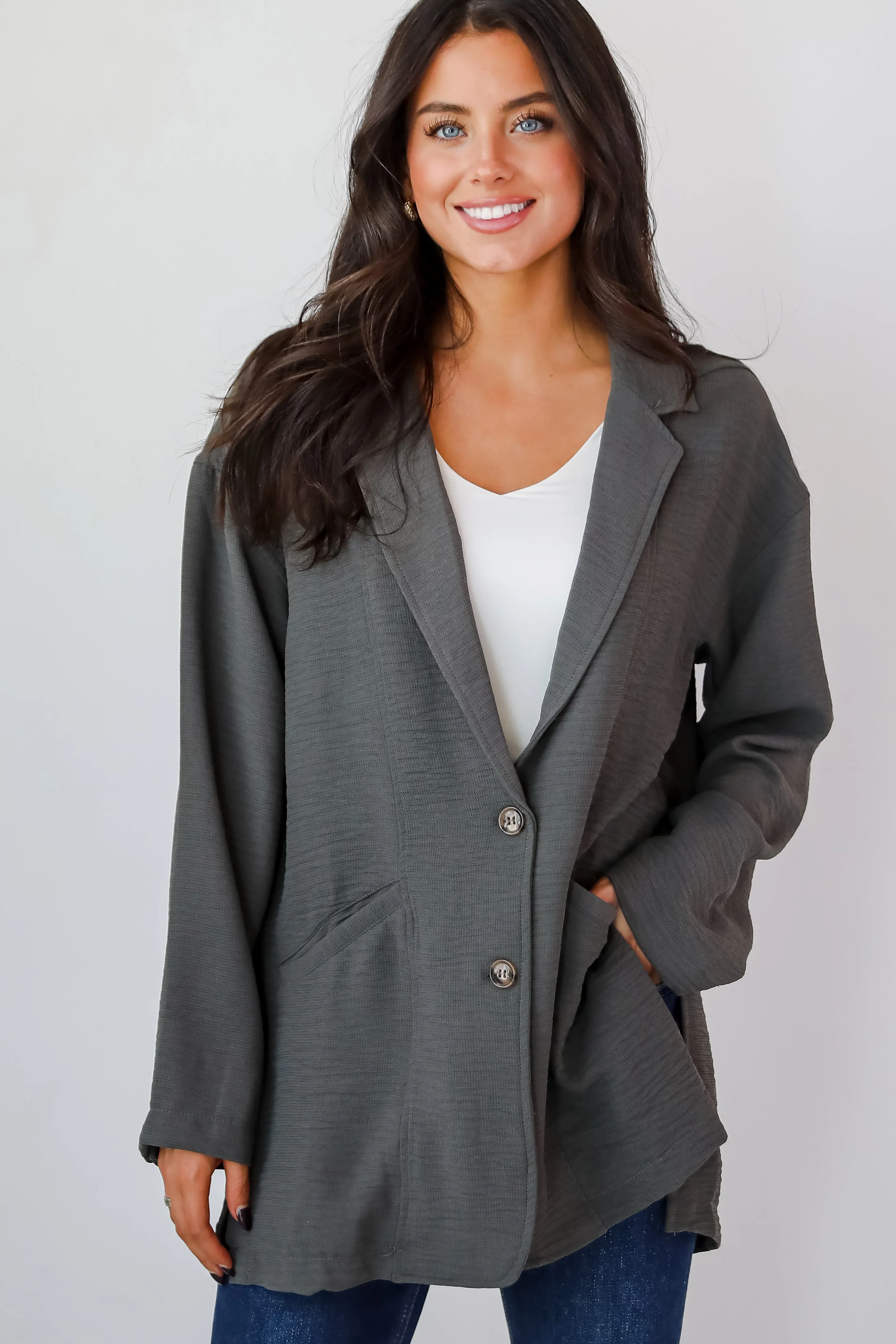 FINAL SALE - Trending Intention Oversized Blazer