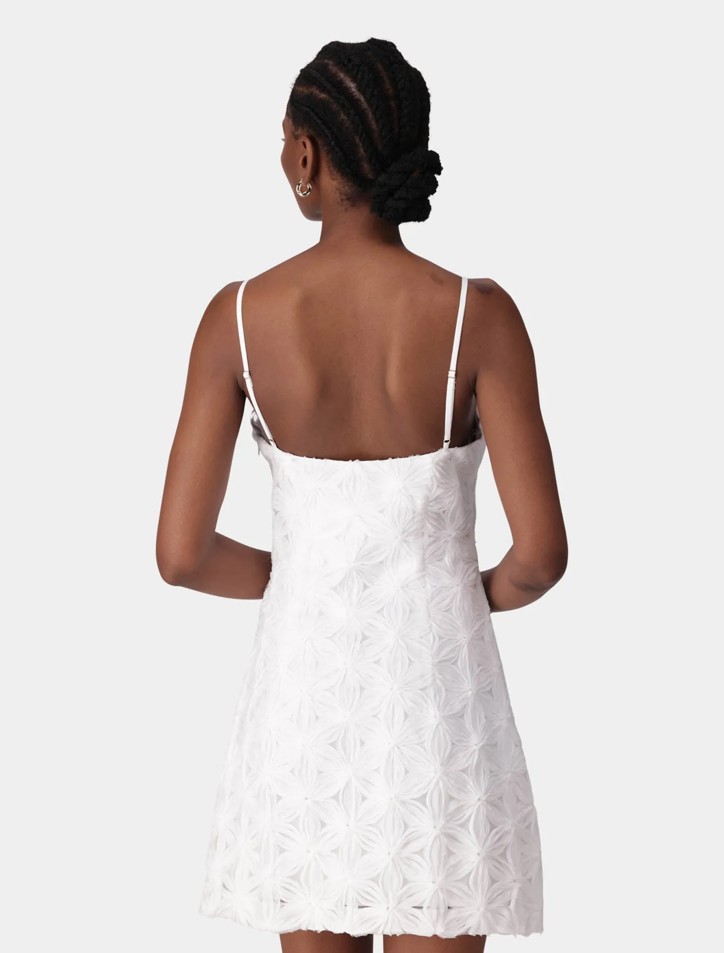 Finlay Floral Texture Mini Dress