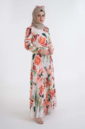 Kati pleat dress