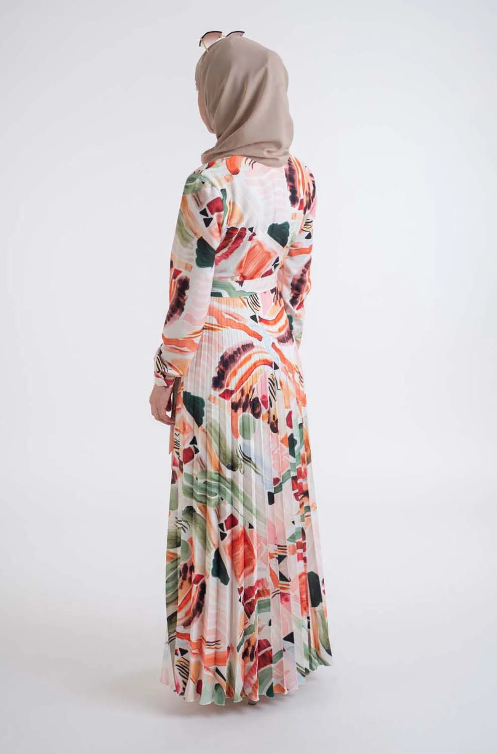 Kati pleat dress