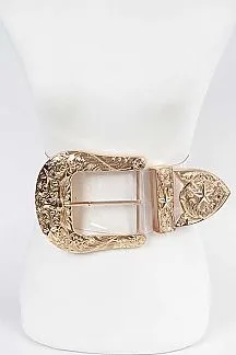 LARGE OVERSIZED BUFFALO BUCKLE BELT