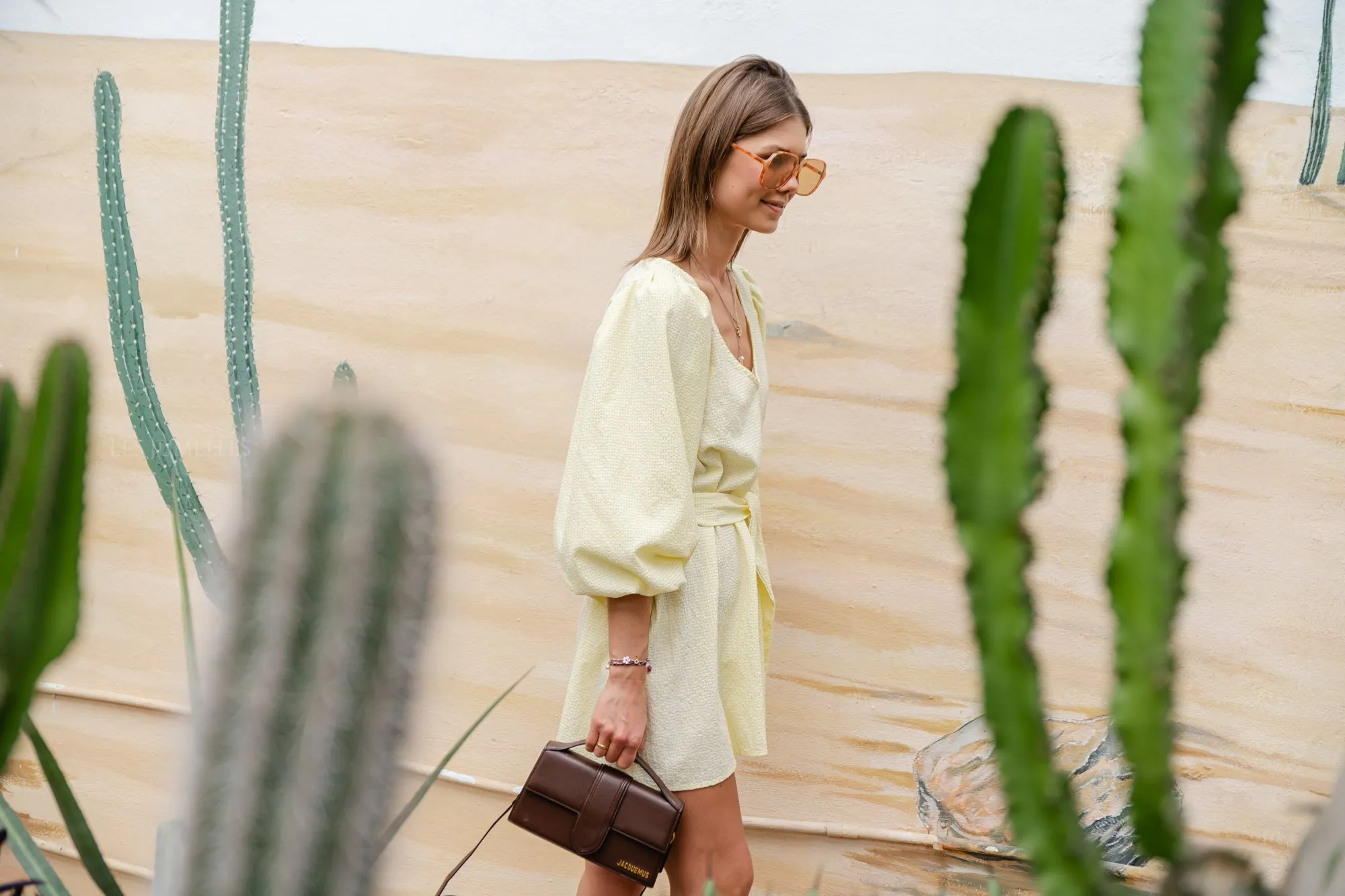 Livvy short dress yellow