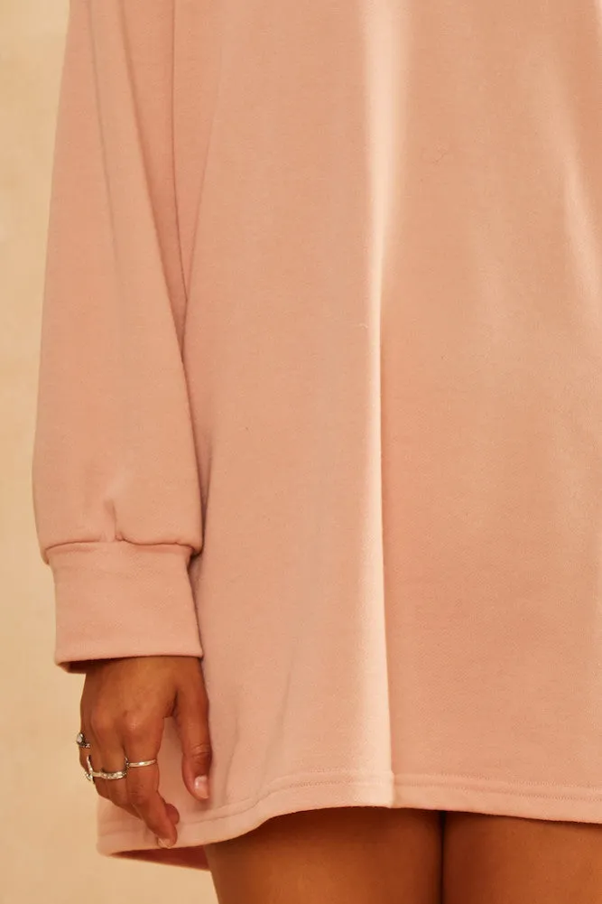 Lock And Key Sweater Blush