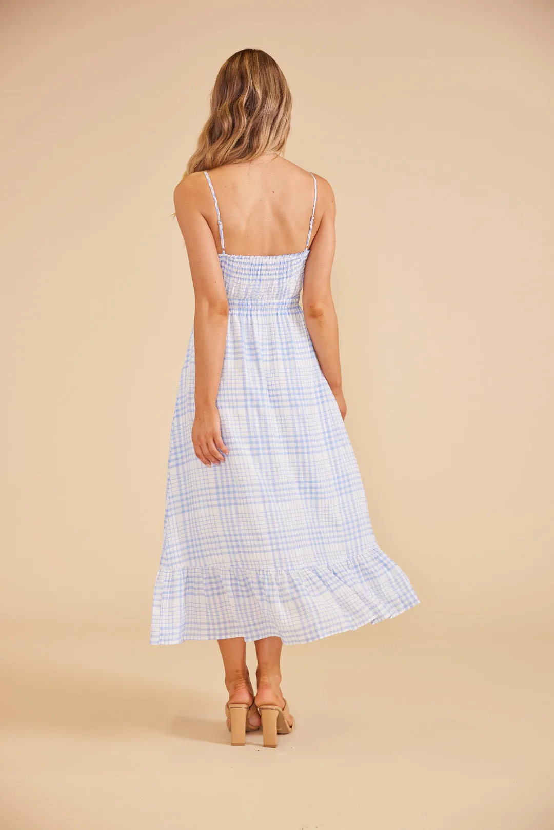 Mink Pink- Azure Breeze Dress - Midi