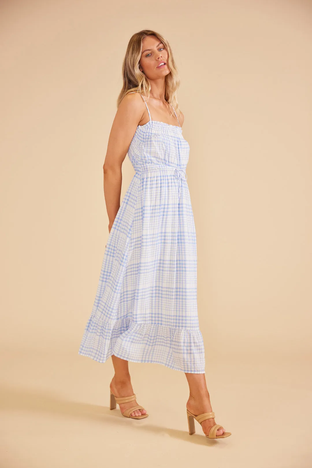 Mink Pink- Azure Breeze Dress - Midi