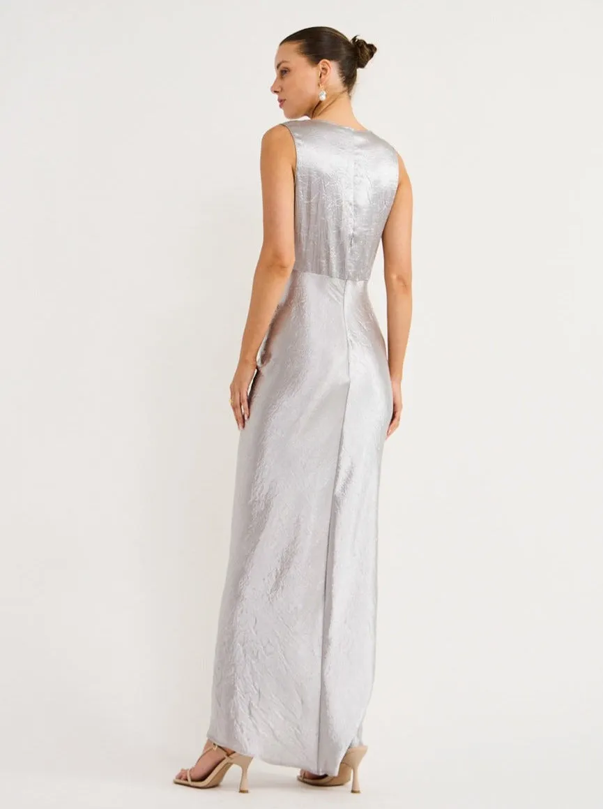 One Fell Swoop Gaia Dress in Mercury