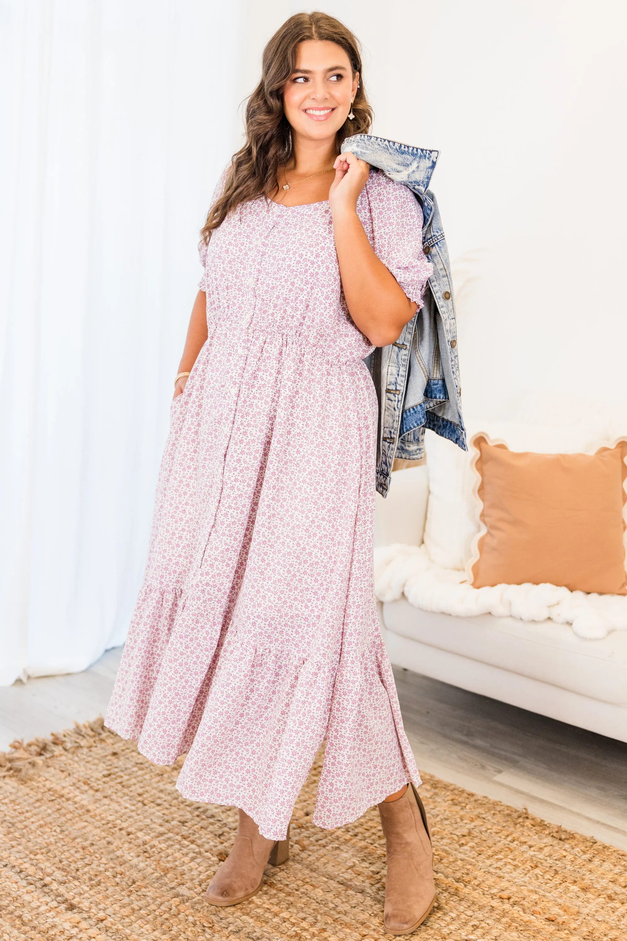 Peaceful Serenity Dress, Lavender