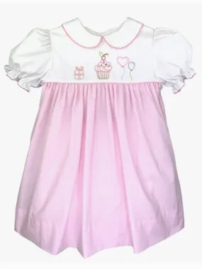 Petit Ami Birthday Embroidered Dress