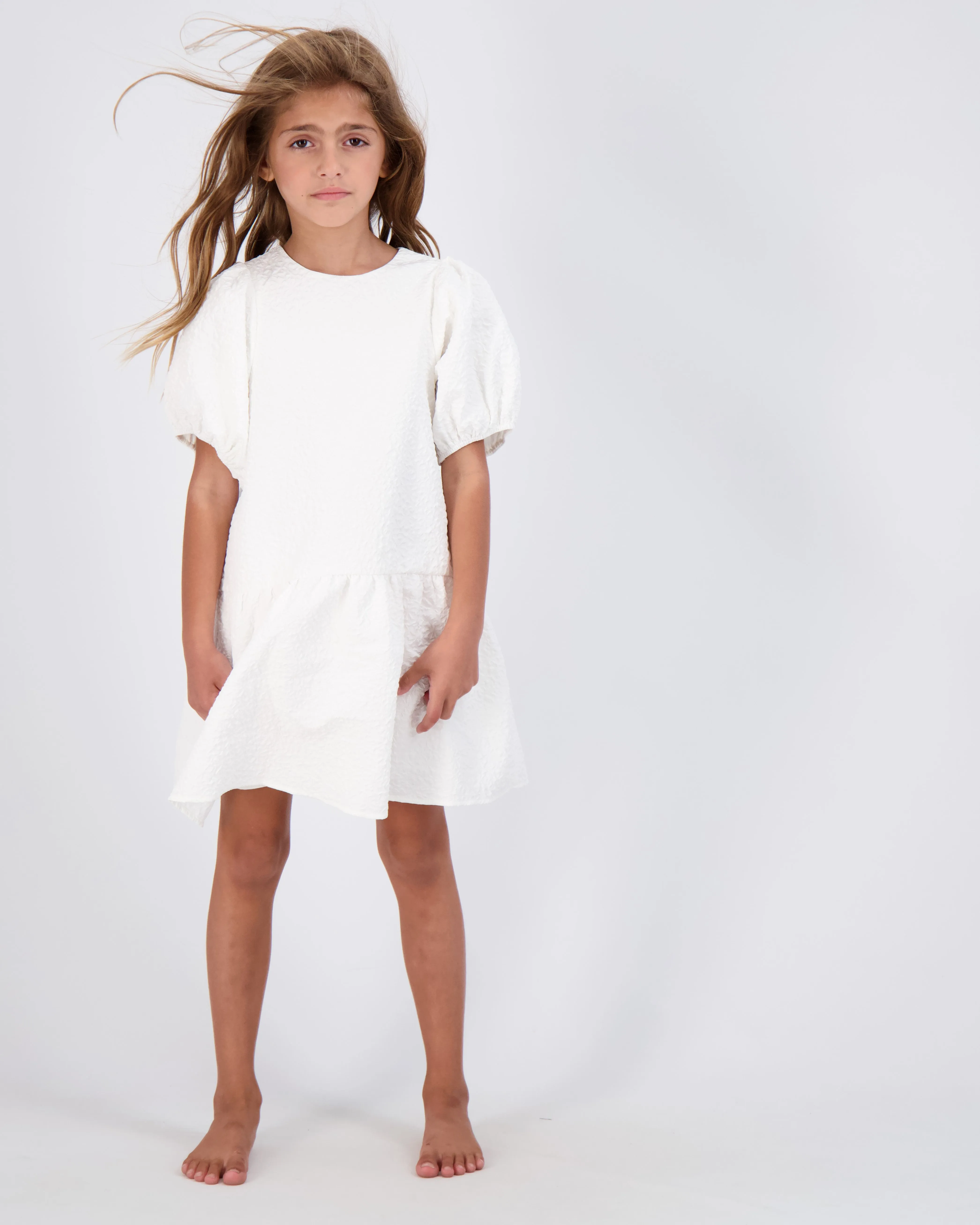 Puff Texture Dress