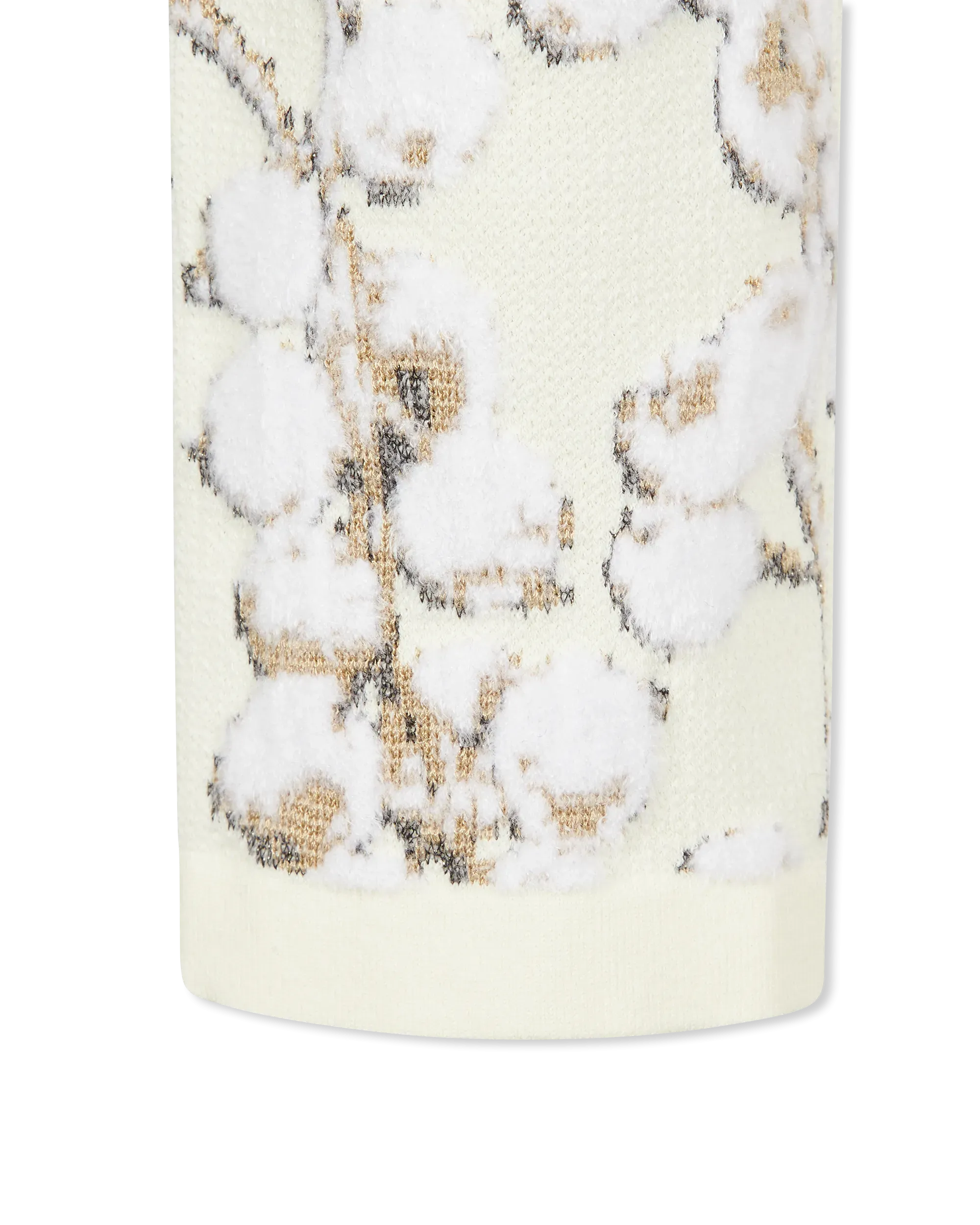 Redcurrant Jacquard Velvet Knit Mini Dress