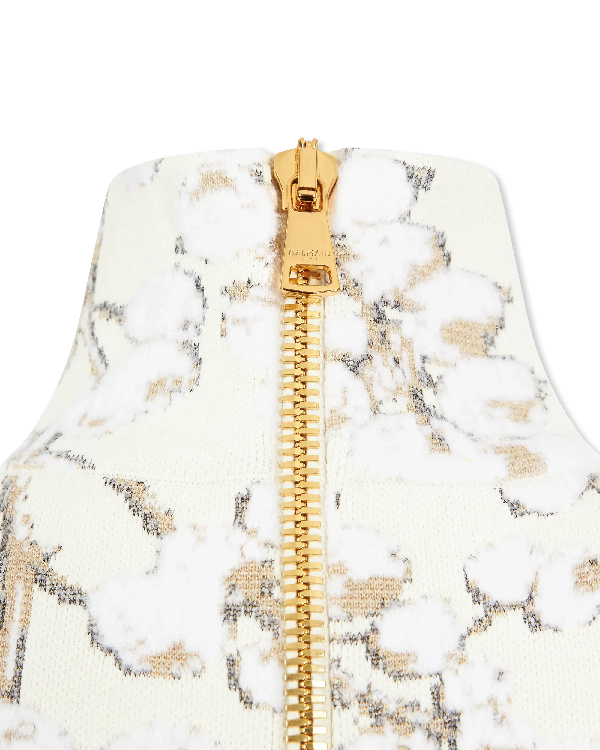 Redcurrant Jacquard Velvet Knit Mini Dress