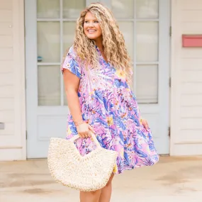 Remembering Summer Nights Dress, Pink Multi