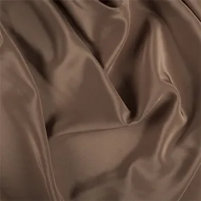 Runway Silks Brown Silk Crepe de Chine Fabric