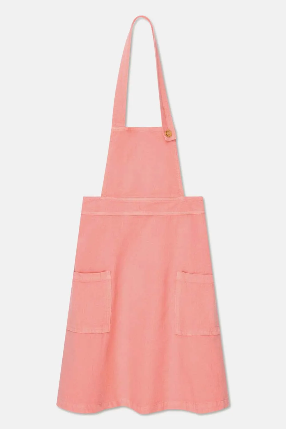 RUSTIC COTTON ONE-SHOULDER DRESS