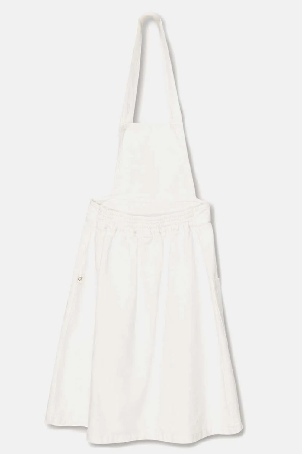 RUSTIC COTTON ONE-SHOULDER DRESS