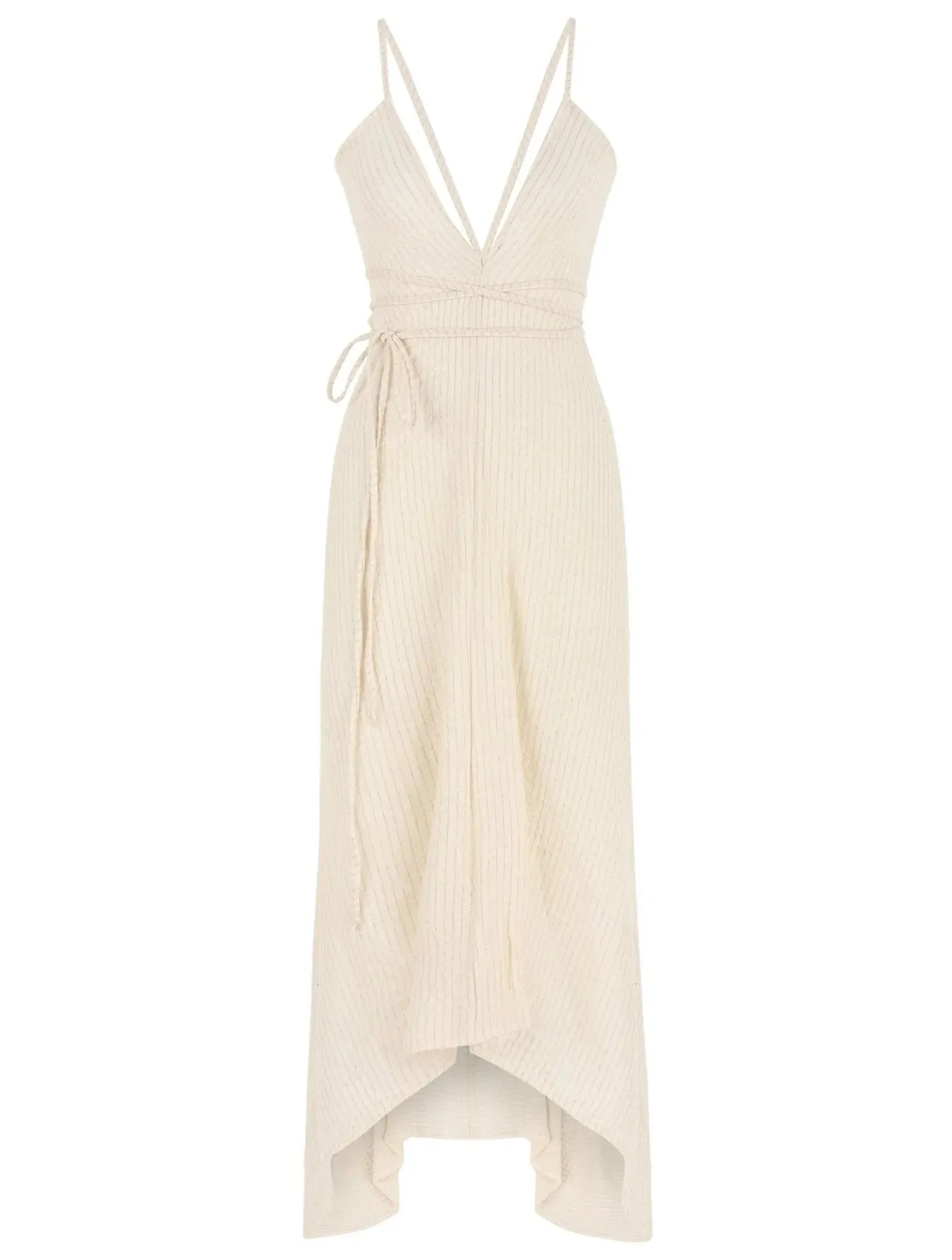 Sage Maxi Dress Natural/Gold Stripe