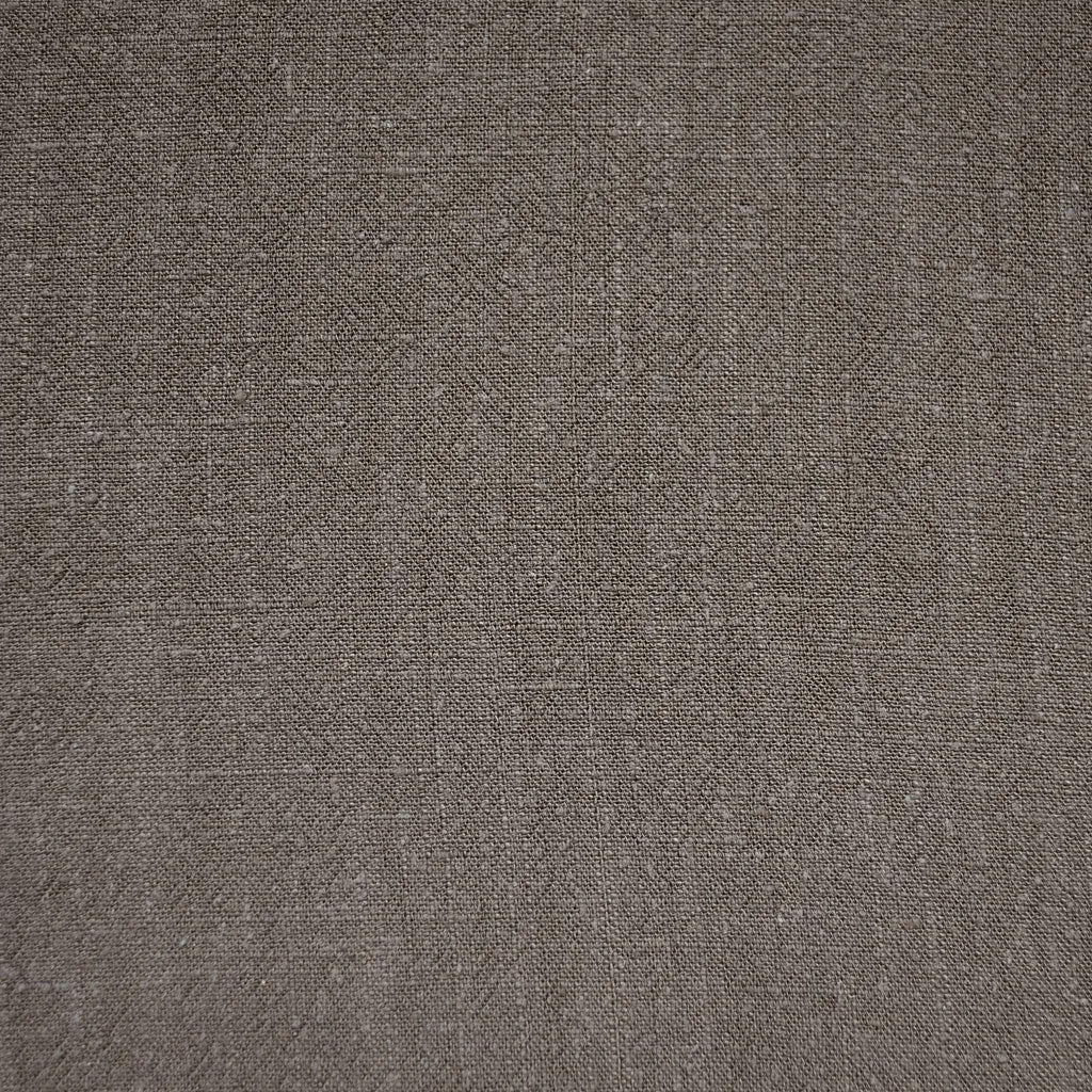 Slub Texture Linen Blend Solid Taupe