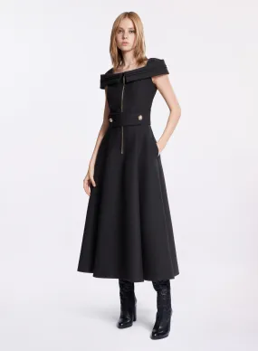 Structured Midi Dress