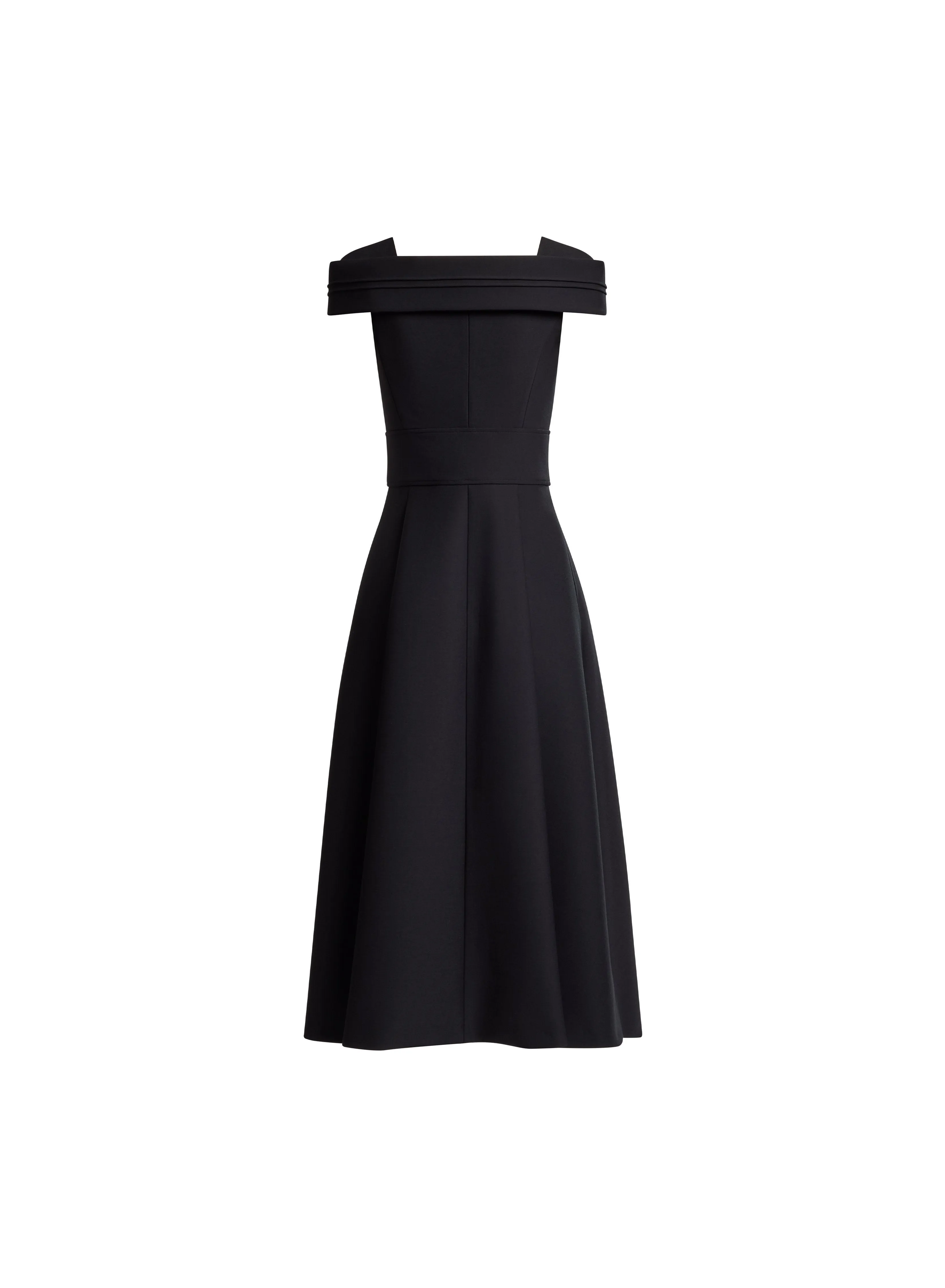 Structured Midi Dress