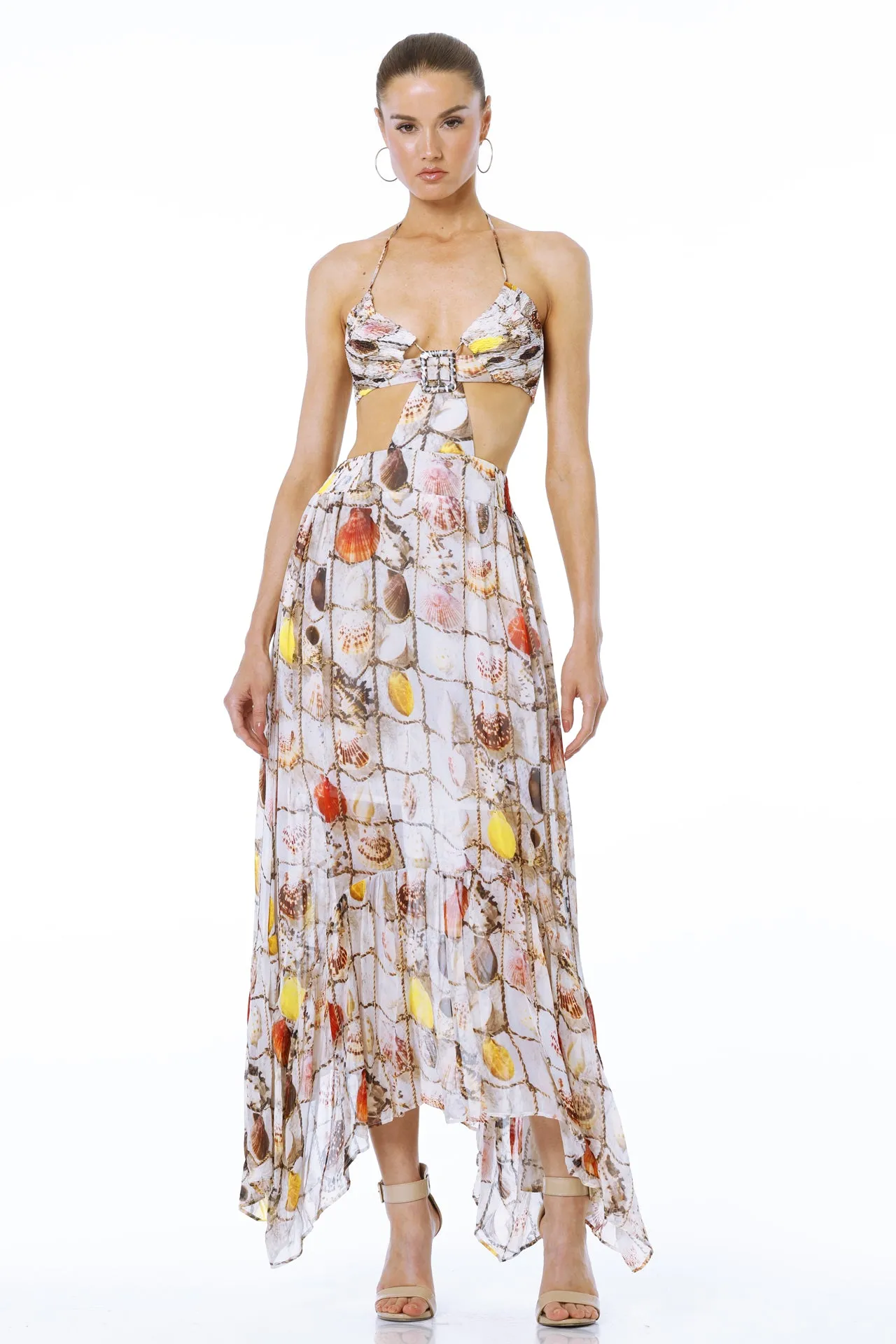 Stylish White Designer Dress