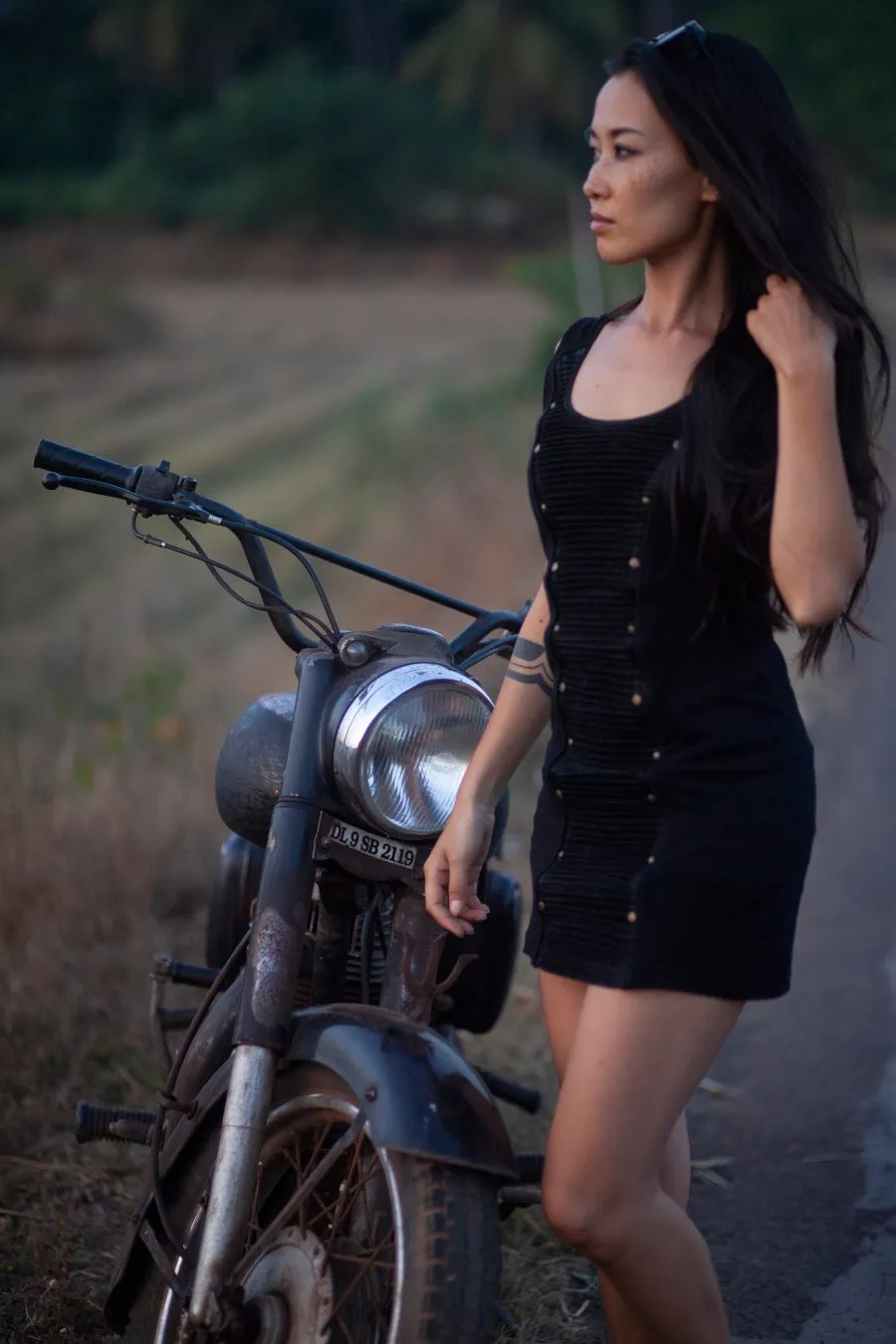 Texture dress