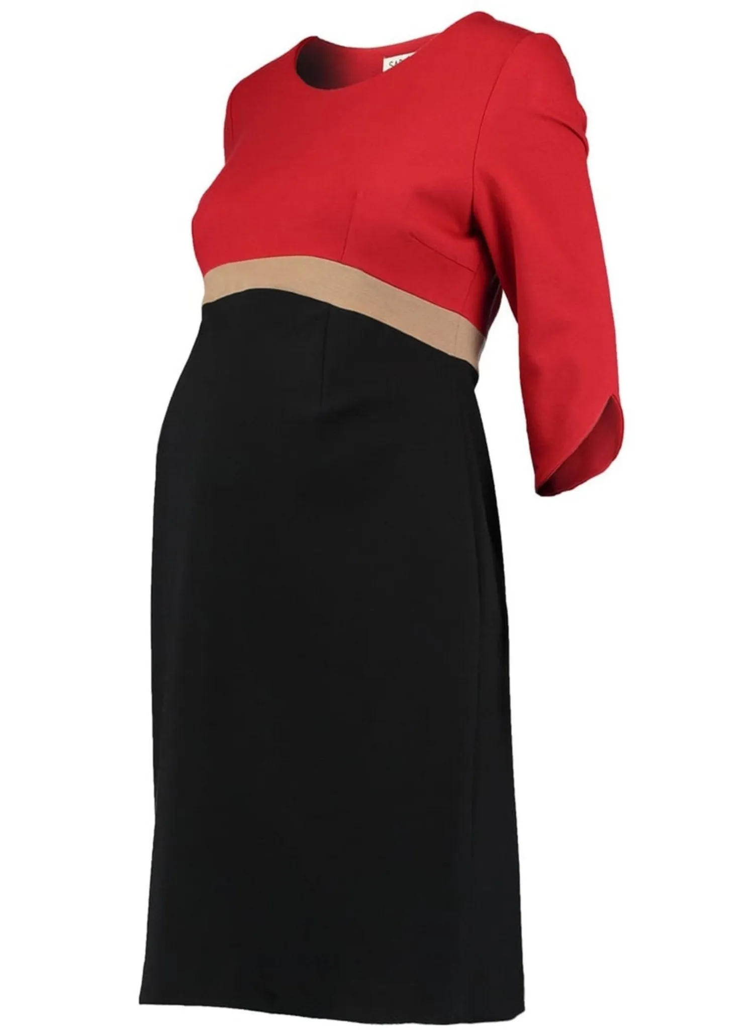 Triple Tone Maternity Dress