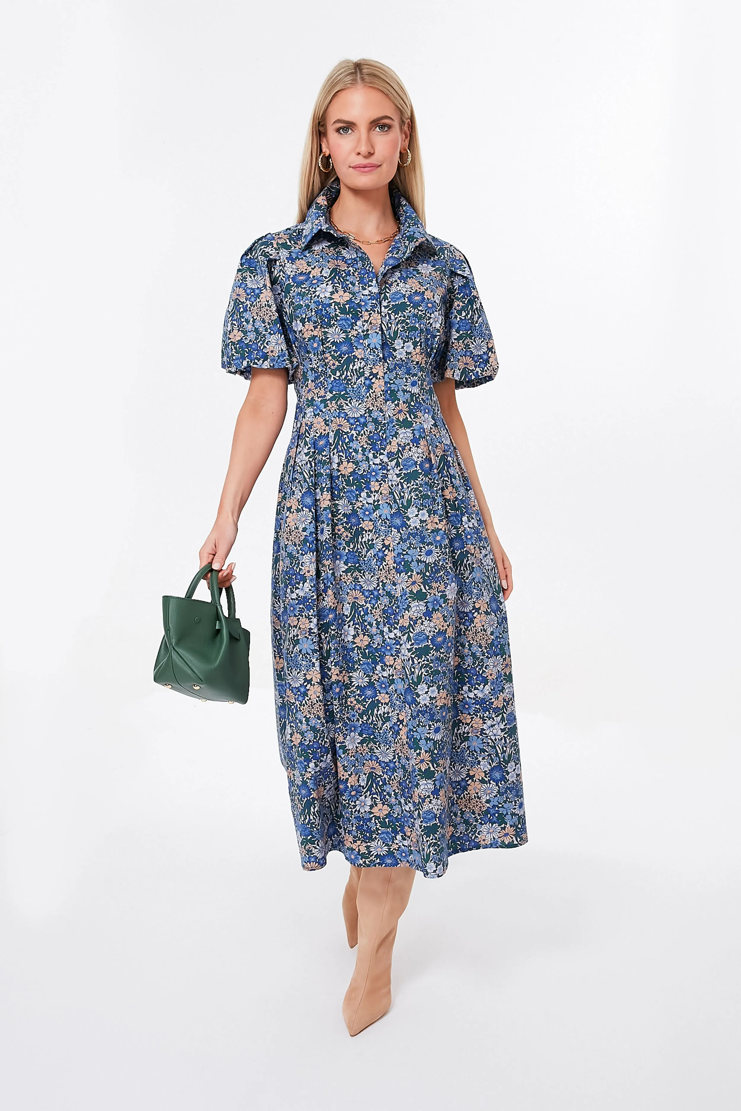 Wild Hyacinth Delaney Dress