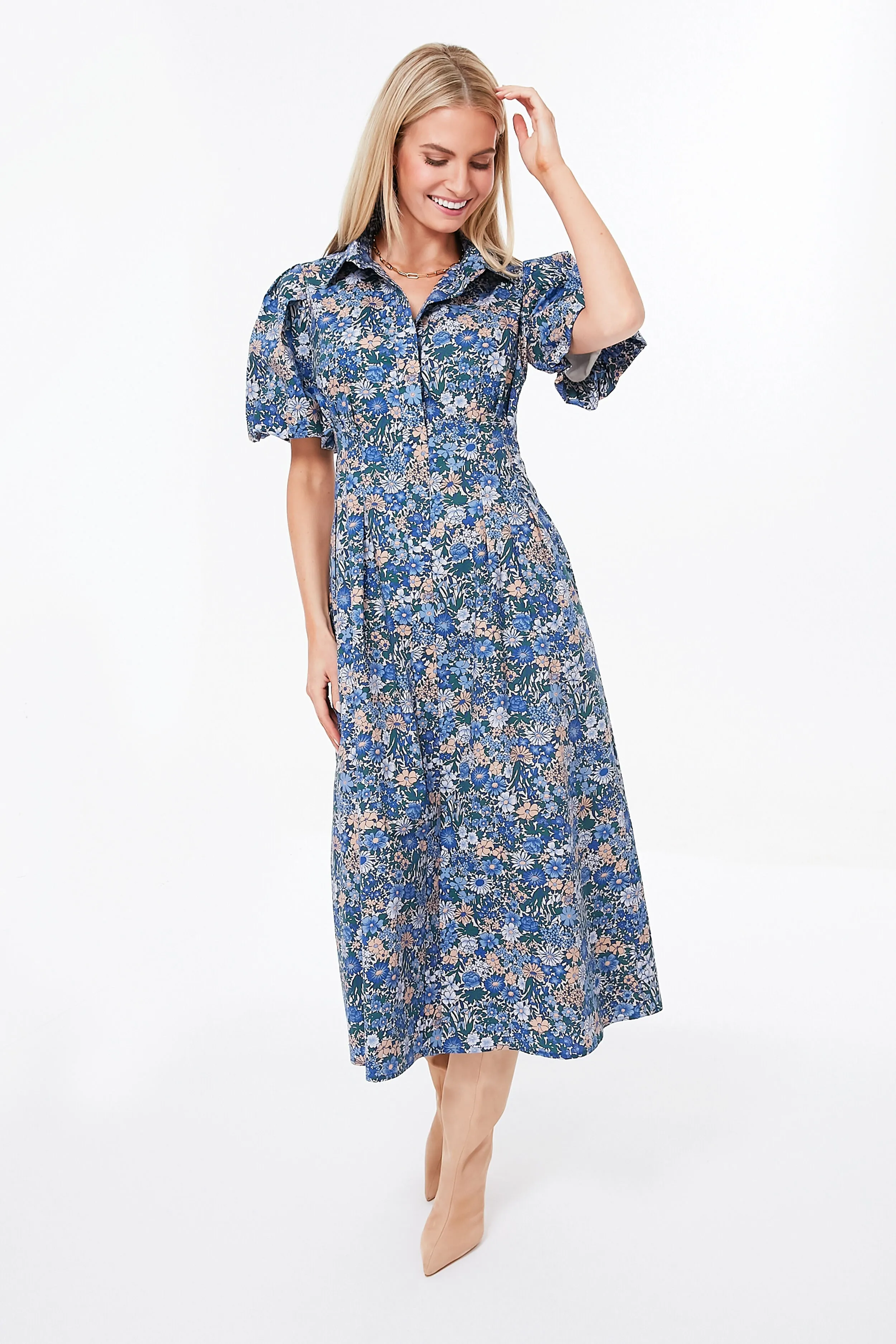 Wild Hyacinth Delaney Dress
