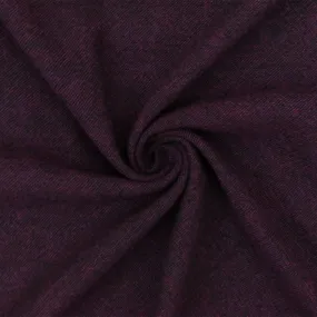 Wine Purple-Black Textured Rayon Woven Shirting Fabric