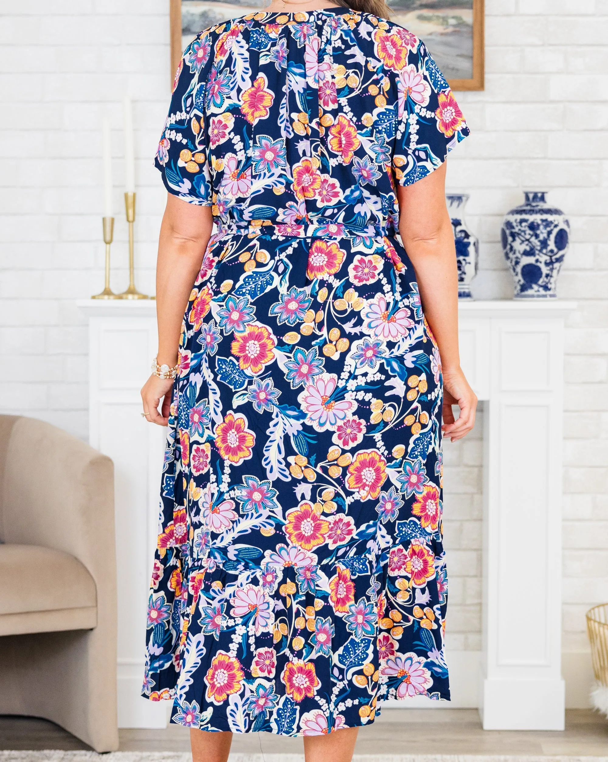 Young Love Dress, Navy